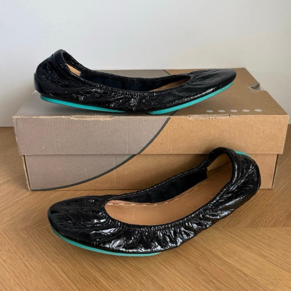 Tieks by Gavrieli ‘Obsidian Black’ Women Ballet Flats- SZ 9